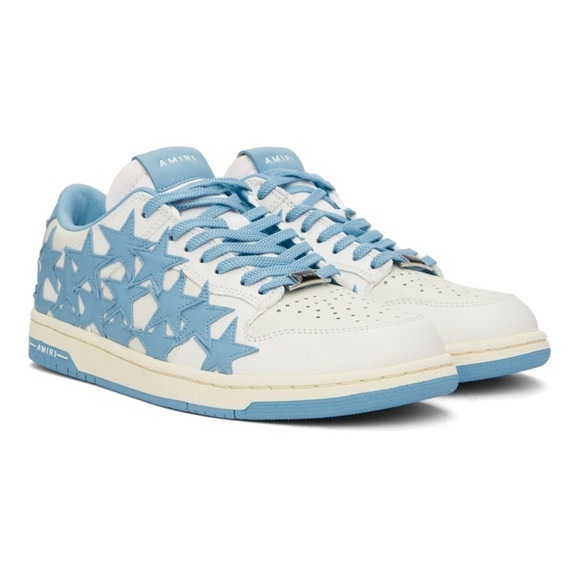 AMIRI
Blue & White Stars Low Sneakers - Picture 1 of 9